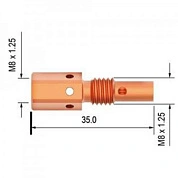 Вставка М8 35мм PB2536