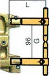 Комплект плеч TECNA 5003