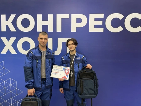Команда «Сварка-74» на «Битве роботов»