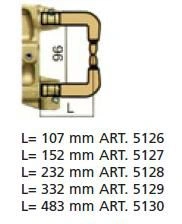 Комплект плеч TECNA 5129
