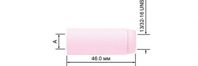 Стандартное керамическое сопло P10N47