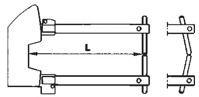 Комплект плеч TECNA 7504