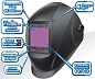 Маска сварщика с АСФ Хамелеон ADF 820S TM16 (с внешней кнопкой режима зачистки)