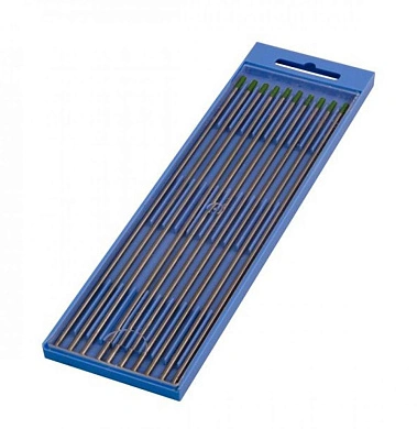 Электрод 1,0х175; зеленый (W) вольфрамовый