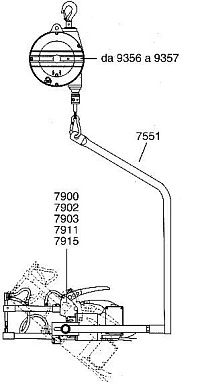 Подвес TECNA 7551