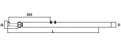 Нижнее плечо TECNA 4565