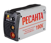 Сварочный аппарат инверторный Ресанта САИ 190К (компакт)