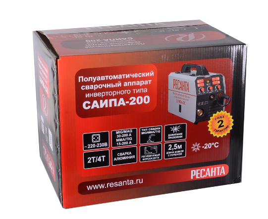 Сварочный полуавтомат Ресанта САИПА-200 Ресанта купить с доставкой по ...