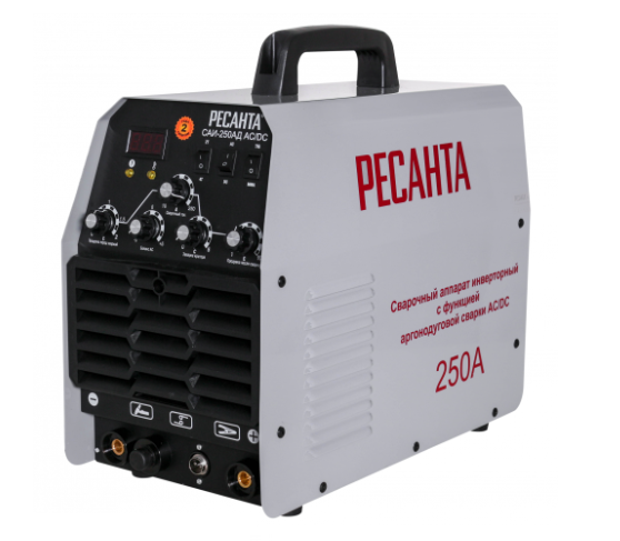 Сварочный аппарат инверторный Ресанта САИ-250 АД AC/DC Ресанта купить с ...